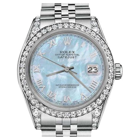 rolex baby blue dial.